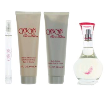 Can Can by Paris Hilton, 4 Piece Gift Set for Women